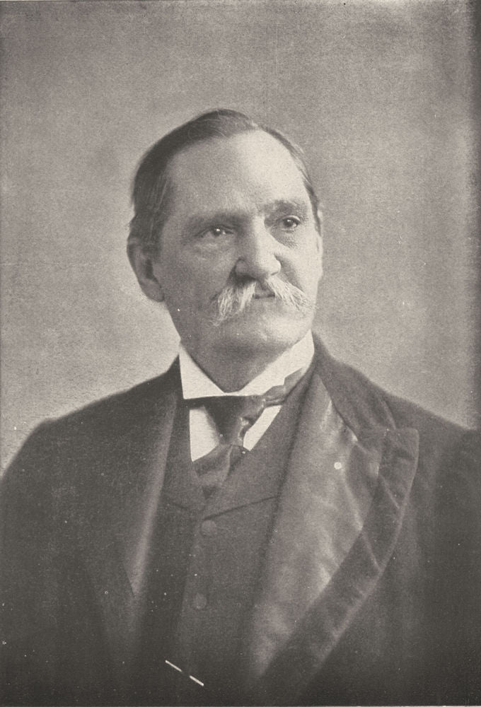 CUBA. Thomas Estrada Palma; President of the Cuban Republic 1907 old print